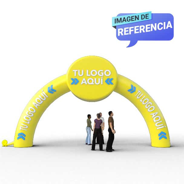 Arco de meta inflable referencia