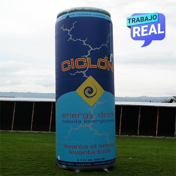 replicas inflables Ciclón Cali