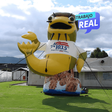 Dummies inflables medellin Aeroinflables