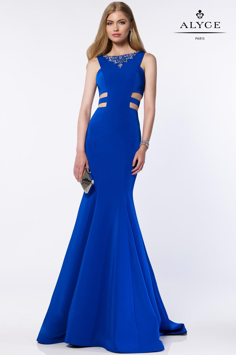 trumpet style prom dress