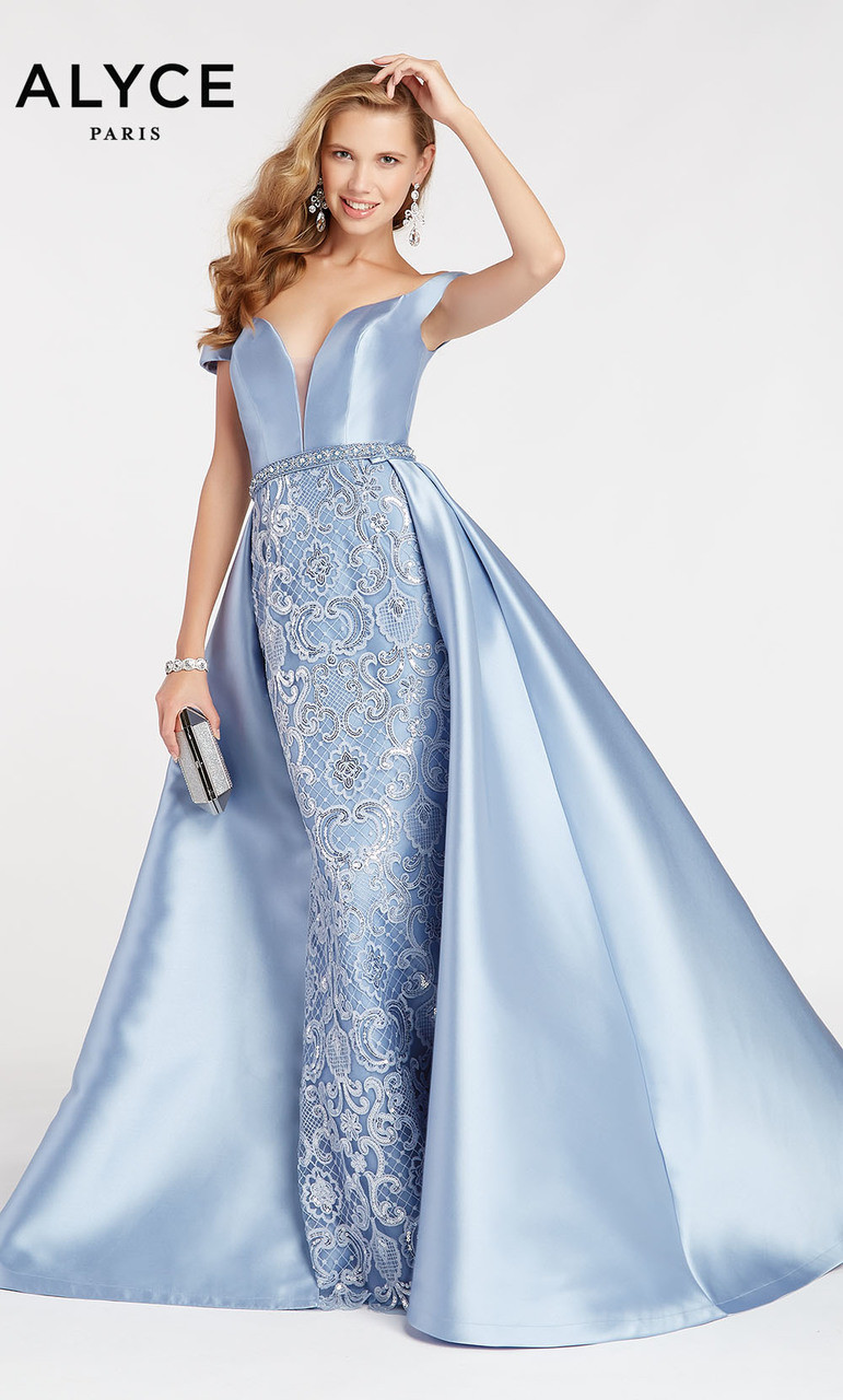 green emerald velvet dress Beaded Aqua Blue Wedding Dresses Mermaid Overskirt Prom Dress with Sli   Viniodress