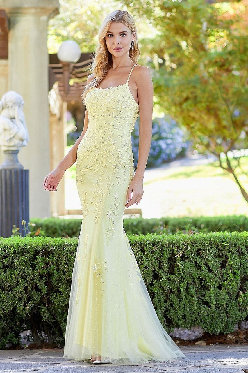 Yellow Ball Gown JT-00268 — Danielly's Boutique