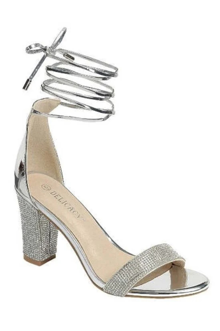 Claudia Metallic Leather Sandal – SCHUTZ