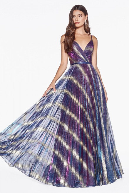 Slim Fit Glitter Gown in style CD KC876 