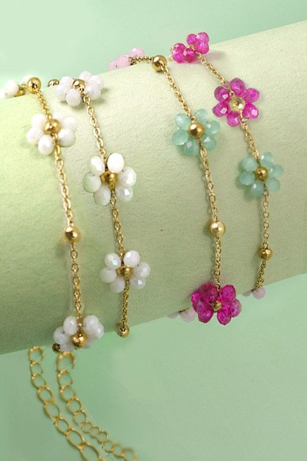 flower bracelet, bracelet, gold chain bracelet, cute bracelet, simple bracelet, jewelry , fancy jewelry , prom avenue flower bracelet, bracelet, gold chain bracelet, cute bracelet, simple bracelet, jewelry , fancy jewelry , prom avenue