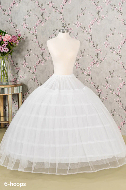 GL9005,GLS, 6 hoops petticoat, petticoat for quinceanera dress, prom avenue