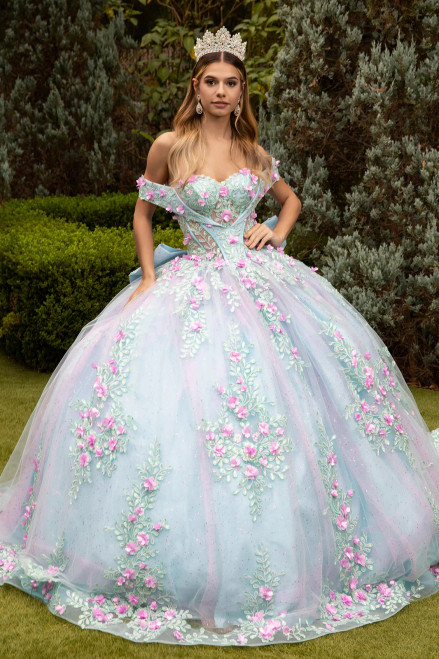 GL3523, Tiffany blue, blue quince, blue quinceanera dress, prom, ball gown, prom ,GLS, prom avenue