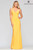 Faviana S10418  Long Dress with V Neckline
