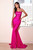 Neon Fuchsia Long Prom Dress style CD0179