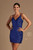 Stand out and shine with this shimmering spaghetti straps homecoming cocktail dress in style NX R706, with stretchable fitted silhouette and zip up closure, the dress is a perfect outfit for a a flawless night out or any special event - shop prom avenue 

Available in Burgundy and Royal Blue  and Green