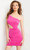 JOVANI 09742 Fuchsia Cut-Out Dress