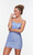 Fun and chic short homecoming dress by Alyce in style 4509 that featured a fitted silhouette and exquisite beaded design. With scoop neckline and lace up back, this dress is ready capture the dance floor- shop prom avenue 

Available in Blue Iris, Alyce 4536