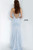 JOVANI 60137 Blue Jersey Prom Dress