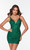 Alyce 4517 Short Dress with V Neckline