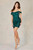 Fitted short homecoming / cocktail dress by Adora in style AD 1037 with off the shoulder style, open lace up back that is ready to dance the night away - shop prom-avenue 
Available in fuchsia and Emerald Green 

Perfect for Homecoming Dance, Cocktail Dress, Special Occassion, Graduation, Damas court, Wedding guest