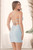 Short Dress with Plunging Neckline style NX G786