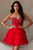 red damas dress