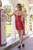 FLAWLESS STRAPLESS SATIN DRESS style L963