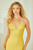 AMELIA 3018, yellow dress, yellow prom dress, yellow gown, long yellow gown, fitted gown, fitted yellow gown, sleeveless gown, sexy gown, prom shop, prom gown, formal gown 