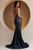 MERMAID SILHOUETTE PROM DRESS style 3018