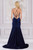 MERMAID SILHOUETTE PROM DRESS style 3018