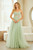 AMELIA 9076, long prom dress, strapless prom dress, prom dress with side slit, a-line prom dress, tulle prom dress