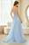 LONG A-LINE PROM DRESS style 9078