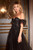 LA DIVINE CB080 Black prom dress, black formal gown, black semi formal gown, black strapless dress, black fitted dress, black prom dress with side slit, gala dress, winter formals, elegant prom dress, sophisticated prom dress, perfect prom dress, teen school dance dress, dance dress, evening wear, evening dress,PROM AVENUE