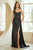 Amelia  Black prom dress, black formal gown, black semi formal gown, black strapless dress, black fitted dress, black prom dress with side slit, gala dress, winter formal, elegant prom dress, sophisticated prom dress, perfect prom dress, teen school dance dress, dance dress, evening wear, evening dress, PROM AVENUE
