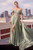 Green prom dress, sage green prom dress, green formal gown, green semi formal gown, green strapless dress, green fitted dress, green prom dress with side slit, gala dress, winter formals, elegant prom dress, sophisticated prom dress, perfect prom dress, teen school dance dress, dance dress, evening wear, evening dress,PROM AVENUE
