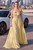 Yellow prom dress, Yellow formal gown, Yellow semi formal gown, Yellow strapless dress, Yellow fitted dress, Yellow prom dress with side slit, gala dress, winter formals, elegant prom dress, sophisticated prom dress, perfect prom dress, teen school dance dress, dance dress, evening wear, evening dress,PROM AVENUE
