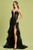  Black prom dress, black formal gown, black semi formal gown, black strapless dress, black fitted dress, black prom dress with side slit, gala dress, winter formal, elegant prom dress, sophisticated prom dress, perfect prom dress, teen school dance dress, dance dress, evening wear, evening dress, PROM AVENUE
