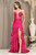 Pink prom dress, pink formal gown, pink semi formal gown, pink strapless dress, pink fitted dress, pink prom dress with side slit, gala dress, winter formals, elegant prom dress, sophisticated prom dress, perfect prom dress, teen school dance dress, dance dress, evening wear, evening dress,PROM AVENUE
