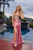 Pink prom dress, pink formal gown, pink semi formal gown, pink strapless dress, pink fitted dress, pink prom dress with side slit, gala dress, winter formals, elegant prom dress, sophisticated prom dress, perfect prom dress, teen school dance dress, dance dress, evening wear, evening dress, prom avenue, NOX ANABEL E1892
