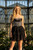 JULIET DRESS  Black prom dress, black formal gown, black semi formal gown, black strapless dress, black fitted dress, black prom dress with side slit, gala dress, winter formal, elegant prom dress, sophisticated prom dress, perfect prom dress, teen school dance dress, dance dress, evening wear, evening dress, PROM AVENUE
