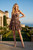 JT7101A, strapless, leopard print, homecoming dress, prom avenue, lace up back 