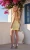 YELLOW HOMECOMING DRESS style T7104