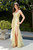 AMELIA 7096,
Yellow prom dress, Yellow formal gown, Yellow semi formal gown, Yellow strapless dress, Yellow fitted dress, Yellow prom dress with side slit, gala dress, winter formals, elegant prom dress, sophisticated prom dress, perfect prom dress, teen school dance dress, dance dress, evening wear, evening dress,PROM AVENUE