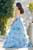 PROM DRESS WITH LAYERED SKIRT style 2092