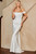 All white party dress, white party gown, white, white dress, long white dress, white soiree dress, white party dress, wedding, wedding dress, wedding gown, bridal, reception, bridal gown, elegant prom dress, sophisticated prom dress, perfect prom dress, teen school dance dress, dance dress, evening wear, evening dress, PROM AVENUE
