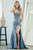 AMELIA 2131,Blue prom dress, blue formal gown, blue semi formal gown, blue strapless dress, blue fitted dress, blue prom dress with side slit, gala dress, winter formals, elegant prom dress, sophisticated prom dress, perfect prom dress, teen school dance dress, dance dress, evening wear, evening dress,PROM AVENUE