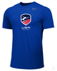 Nike Youth USA Fencing Team Legend SS Crew  - Royal