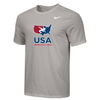 Nike Youth USA Wrestling Tee - Grey