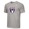 Nike Youth USA Weightlifting Tee - Grey