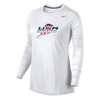 Nike Women's USA Racquetball Team Legend LS Crew - White