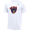 Nike Women's USA Weightlifting Tee - White/Gold