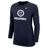 Nike Women's Volleyball Olympic Team L/S Tee - Navy