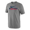 Nike Men's Volleyball Tee - Grey/Navy/Red