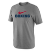 Nike Youth Boxing Red Swoosh Tee - Grey/Red/Blue