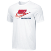 Nike Men's USA Weightlifting Nike Swoosh Tee - White/Red/Blue